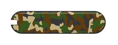 Задняя накладка для ножа VICTORINOX Classic SD (0.6223.94) 58 мм пластиковая зелёный камуфляж