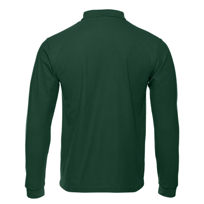 Рубашка поло унисекс STAN длинный рукав хлопок/полиэстер 185, 104S