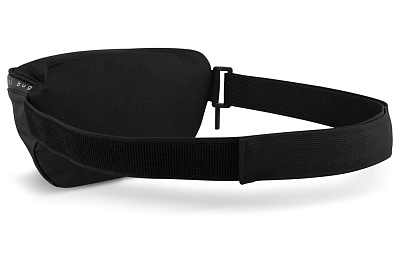 Сумка на пояс BUGATTI Blanc Delight, чёрная, нейлон RPET600D/тарпаулин/полиэстер, 24х11х12,5 см, 2 л