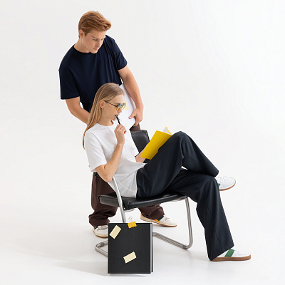 Футболка унисекс Крис (Kris), 150 гр., белая (теплого оттенка), размер XS (Белый)