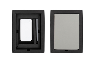 Набор "Light gray S", серый с белым