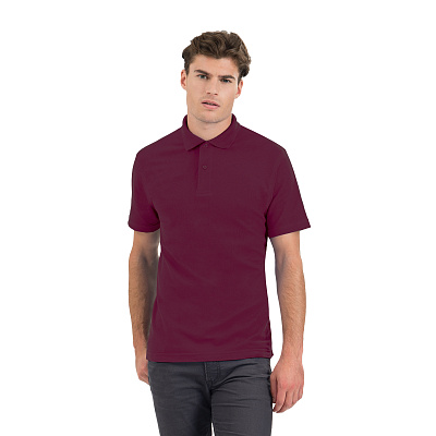 Футболка теннисная ID.001, коралловый (Бордо)