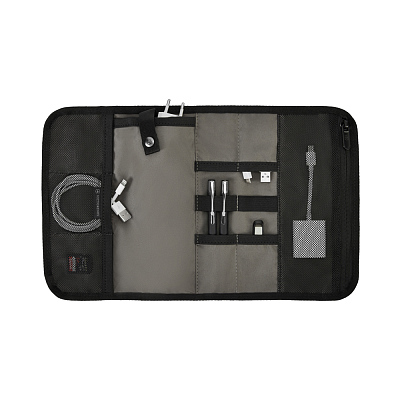 Рюкзак VICTORINOX Altmont Professional Compact Laptop Backpack 15'', чёрный, полиэфирная ткань, 29x22x41 см, 16 л