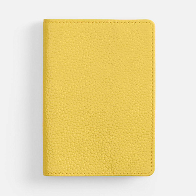 Обложка для паспорта Unison, желтая (Желтый)