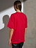 Футболка Oversize Premium, красная - Фото 3