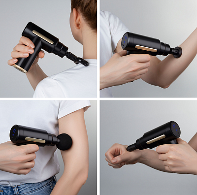 Массажер для тела Rombica Wellness Impulse, черный