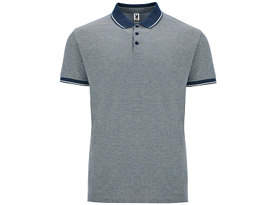 Рубашка поло Bowie мужская (Синий нэйви меланж)