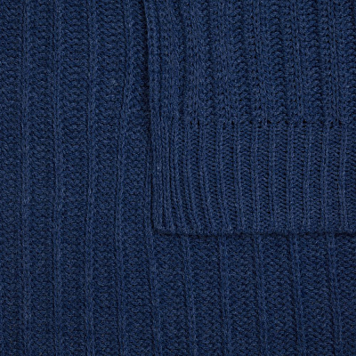 Плед Termoment, синий меланж