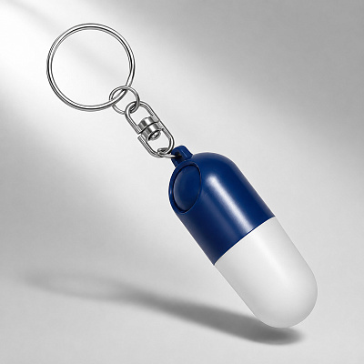 Таблетница Capsule (Белый, синий)