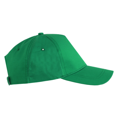 Бейсболка STAN 5 клиньев хлопок 150, 13 (Зелёный)