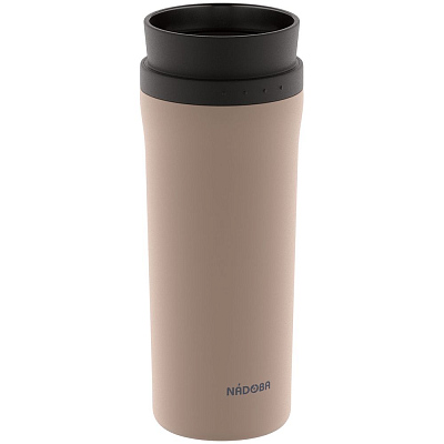 Термокружка Juta, бежевая (Бежевый)