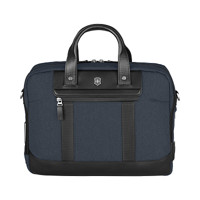 Портфель VICTORINOX Architecture Urban2 Briefcase 15'' , полиэстер/кожа, 42x13x31 см, 16 л (Синий)