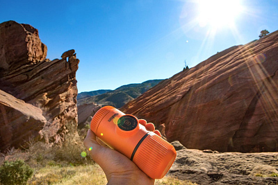 Ручная мини-кофемашина WACACO Nanopresso, красный