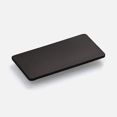 Значок Magnet Matto, серый металлик