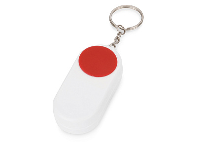 Брелок-футляр для  таблеток Pill (Белый/красный)