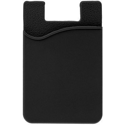 Чехол для карты на телефон Shelley, черный (Чёрный)