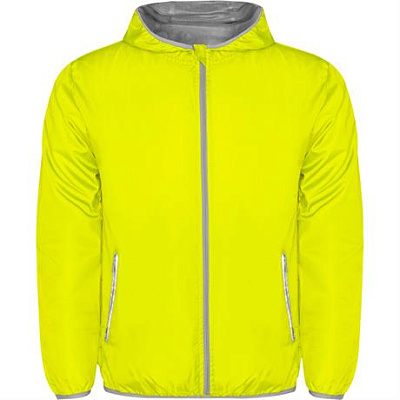 Куртка («ветровка») ANGELO унисекс, ФЛУОРЕСЦЕНТНЫЙ ЖЕЛТЫЙ XL (Флуоресцентный желтый)