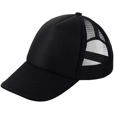 Бейсболка Sunbreaker, черная с белым (Чёрный)