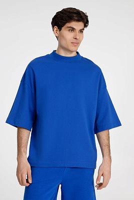 Футболка оверсайз унисекс T9, синяя (Синий)