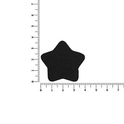 Наклейка тканевая Lunga Bial, M, черная