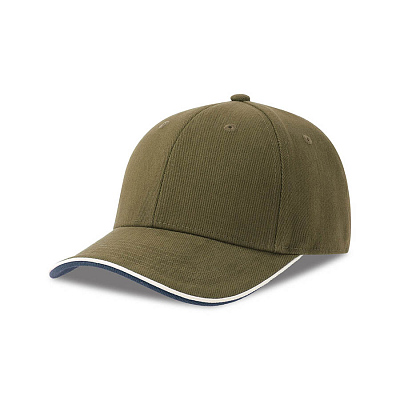 Бейсболка PILOT PIPING SANDWICH-S (Оливковый)