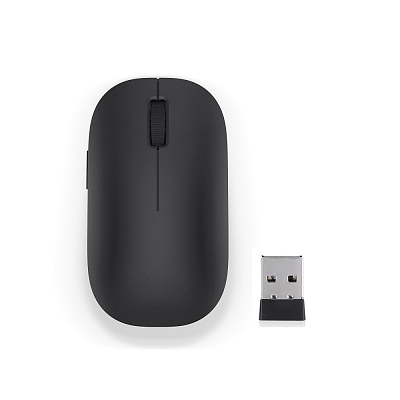 Мышь беспроводная Xiaomi Mi Wireless Mouse, черная