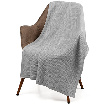 Плед Ornato  (дымчатый) (Серый)