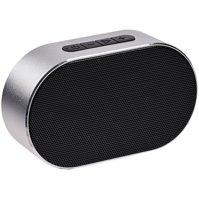 Беспроводная колонка Sound Count, серебристая (Серебристый)