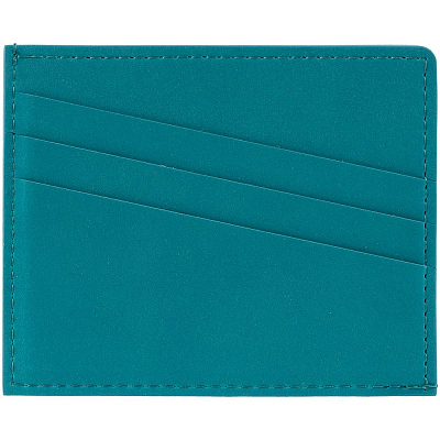 Чехол для карточек Nubuk  (Бирюзовый)