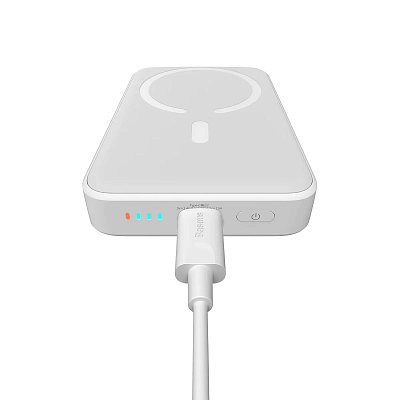 Беспроводной магнитный ПЗУ Baseus Magnetic Mini Air 10000mAh 20W, черный
