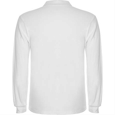 Футболка поло ESTRELLA L/S мужская, БЕЛЫЙ 3XL