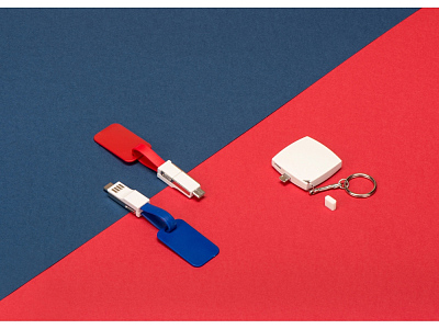 Внешний аккумулятор-брелок Saver, 600 mAh