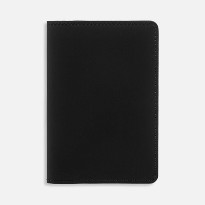 Обложка для паспорта Alaska, черная (Чёрный)