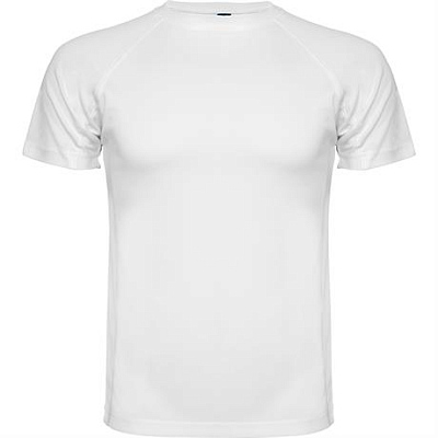 Спортивная футболка MONTECARLO мужская, БЕЛЫЙ 3XL (Белый)