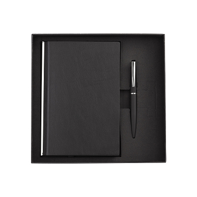 Набор подарочный "Саммит", черный (Чёрный)