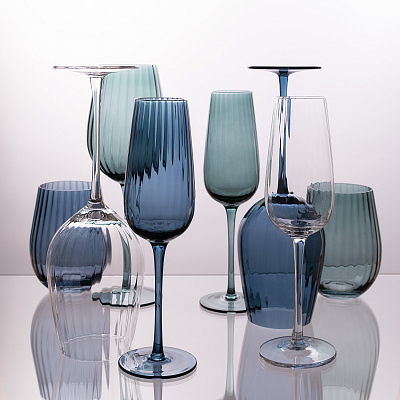 Стакан для воды Тоскана (Toscana), синий