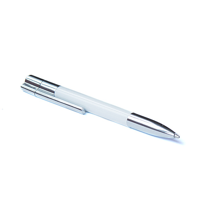 Флешка-ручка 02 Промо ручка, белый, 4Гб