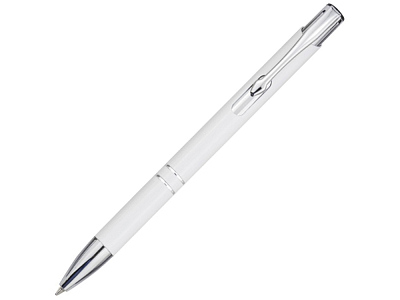 Ручка шариковая из переработанного алюминий Moneta (Белый)