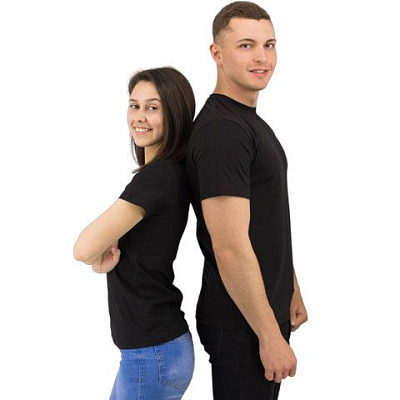 Футболка Star, мужская (черный, XS)