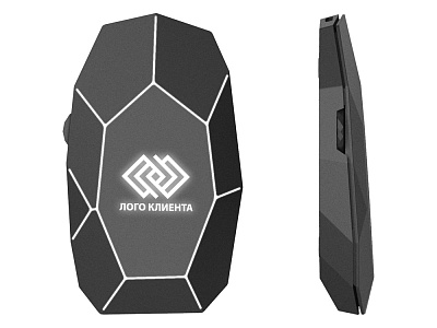 Беспроводная мышь Geo Mouse Plus (Чёрный)