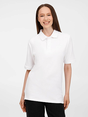 Рубашка поло унисекс Upswing, белая (Белый)