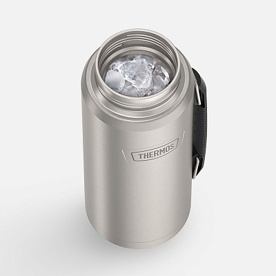 Термос Icon 1200, серебристый (стальной)