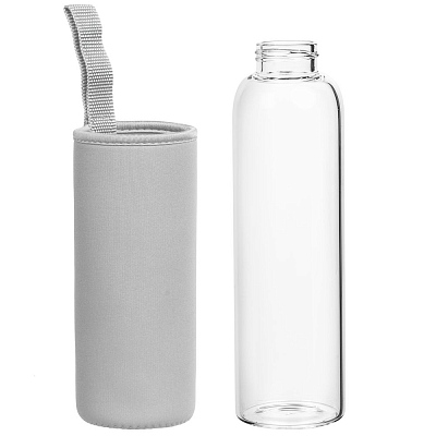 Бутылка для воды Sleeve Ace, серая
