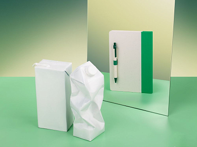 Блокнот MilkMake, зеленый