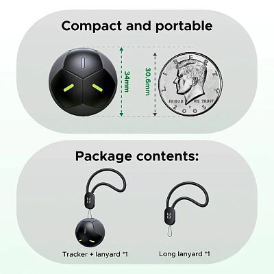 Трекер для поиска вещей UGREEN FineTrack 2 Soccer Ball Design
