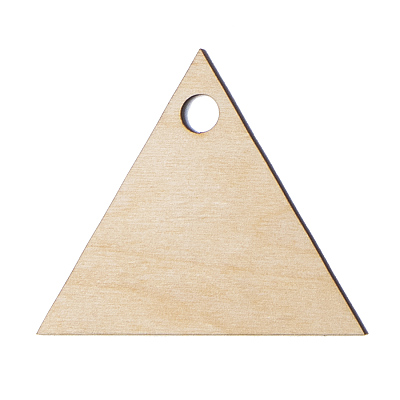 Ёлочное украшение TRIANGLE (Бежевый)