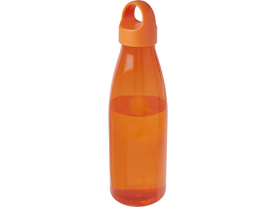 Бутылка для воды из переработанной пластмассы Bergen (Оранжевый)