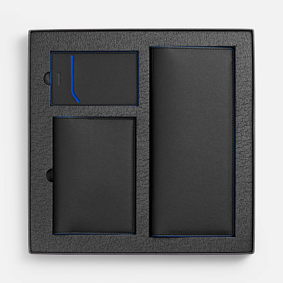 Набор Multimo Simple, черный с синим