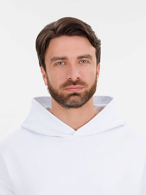 Худи оверсайз унисекс Outshine, белое