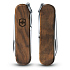 Нож-брелок VICTORINOX Classic SD, 58 мм, 5 функций, деревянная рукоять - Фото 5